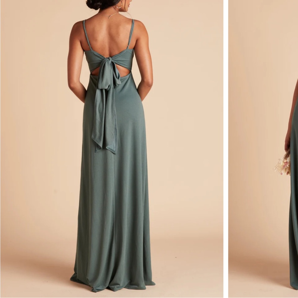 NWT Birdy Grey Benny Crepe dress seaglass